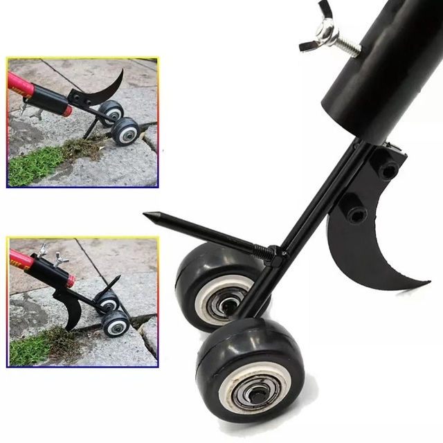 Extrator de Ervas Daninhas de Jardim com 2 Pontas Funcionais