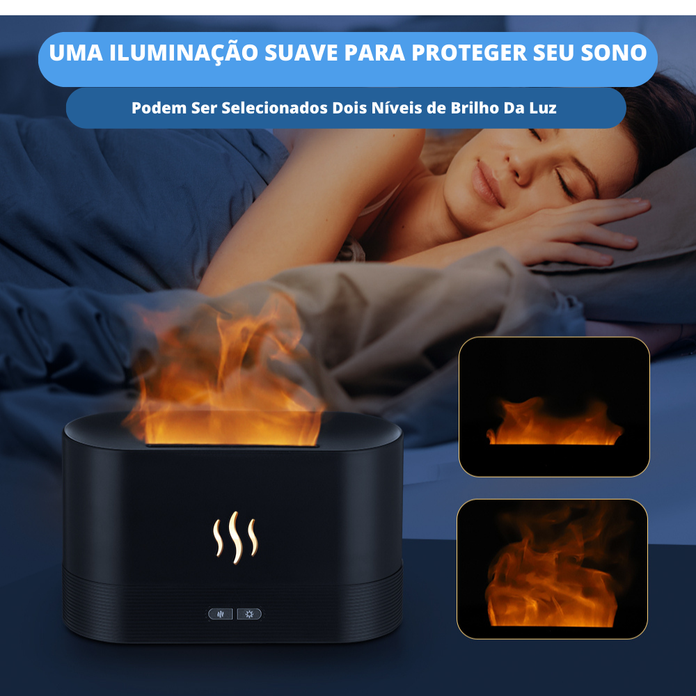 Umidificador De Ar Ember Fire - "Brasas De Fogo"