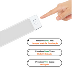 Luz Com Sensor De Movimento LED "Light Bulb" - Lâmpada De Carregamento USB