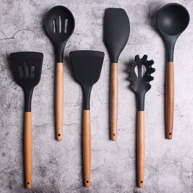 Utensílios De Cozinha: Espátulas De Silicone - Resistente  Graus Intensos de Calor