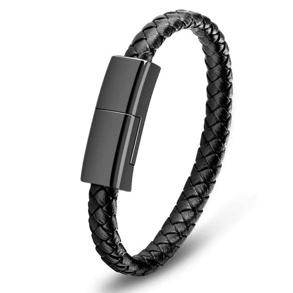 Pulseira Portátil Cabo USB "Dice Braid"- Linha De Dados Conectados