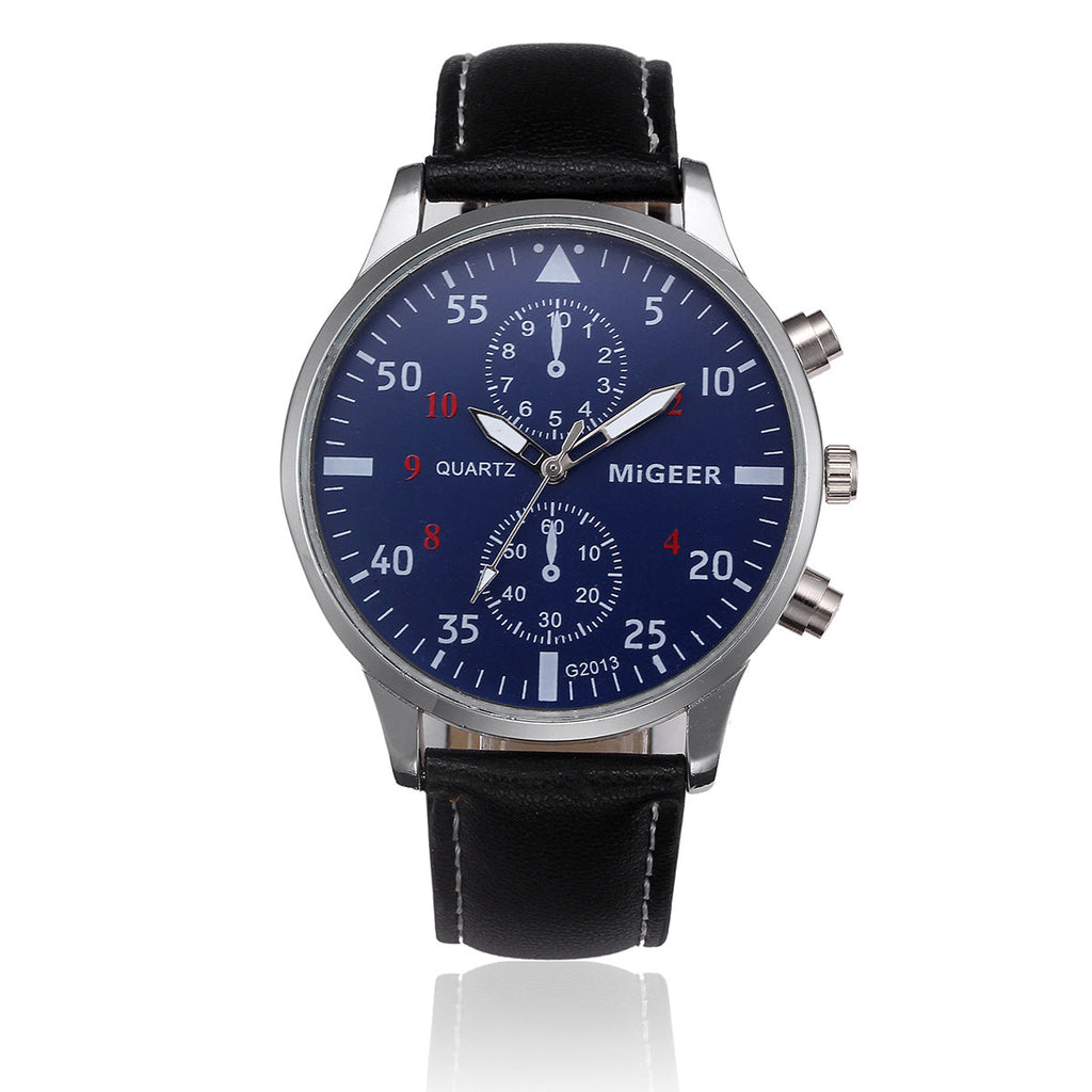 Relógio Masculino Casual Retro "Migeer" -  Analógico Liga De Quartzo