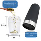 Moedor Elétrico De Pimenta "BEEMAN" - Moinho De Aço Inoxidável