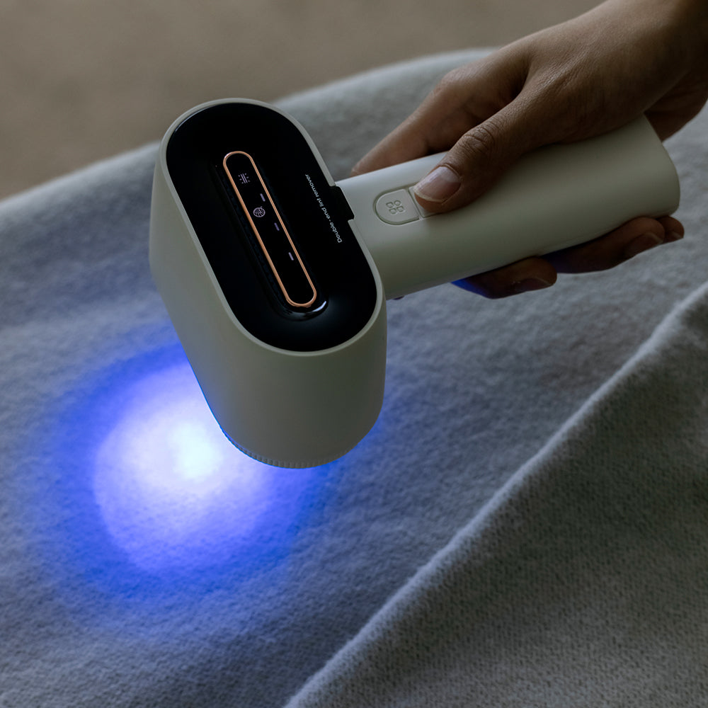 Removedor De Fiapos Elétrico Cabeça Dupla - 3 Velocidade Ajustavéis Para Roupas e Tecidos