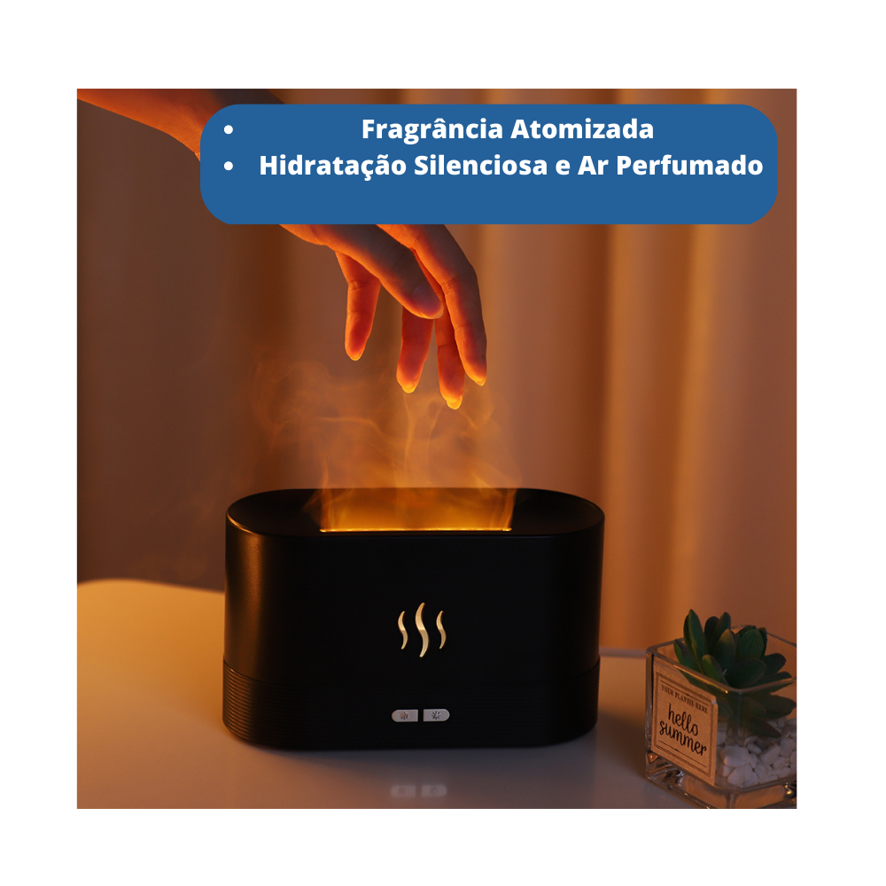 Umidificador De Ar Ember Fire - "Brasas De Fogo"