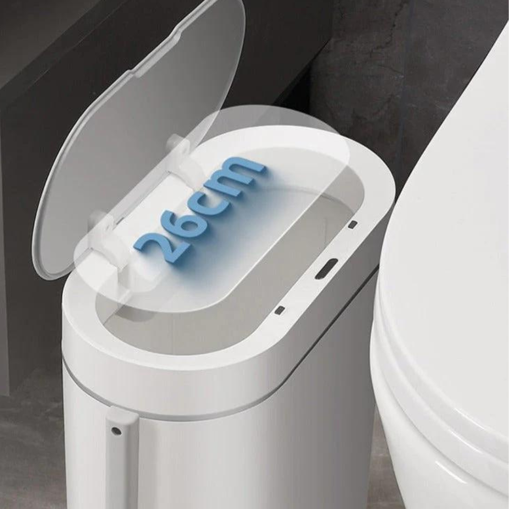 Lixeira Inteligente Com Sensor De Movimento - Automática e Aprova D'Água