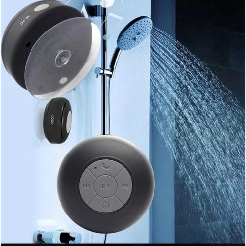 Caixa De Som Bluetooth Prova D'água "Shower Show" BTS - LOGO DC 5v