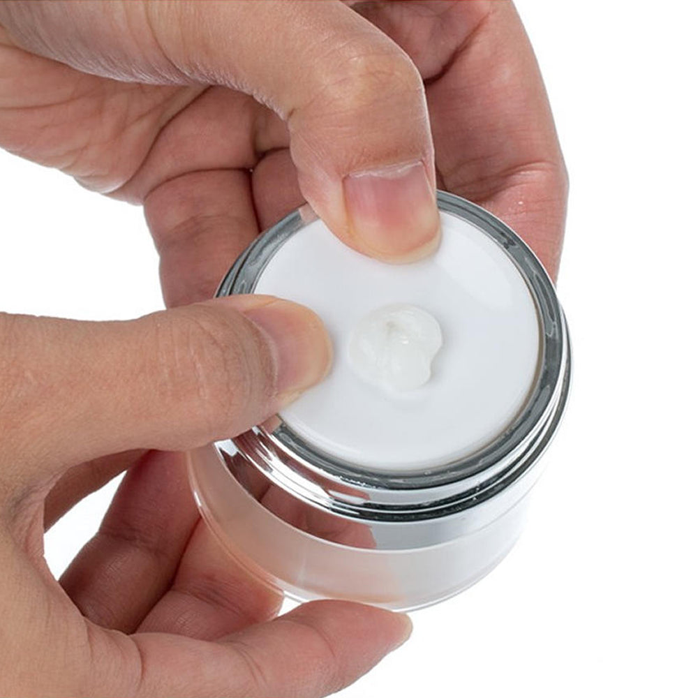Pote Acrílico Para Creme: Frasco Recipiente a Vácuo Para Cosméticos - "Cosmetic Pot"
