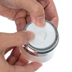 Pote Acrílico Para Creme: Frasco Recipiente a Vácuo Para Cosméticos - "Cosmetic Pot"