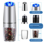 Moedor Elétrico De Pimenta "BEEMAN" - Moinho De Aço Inoxidável