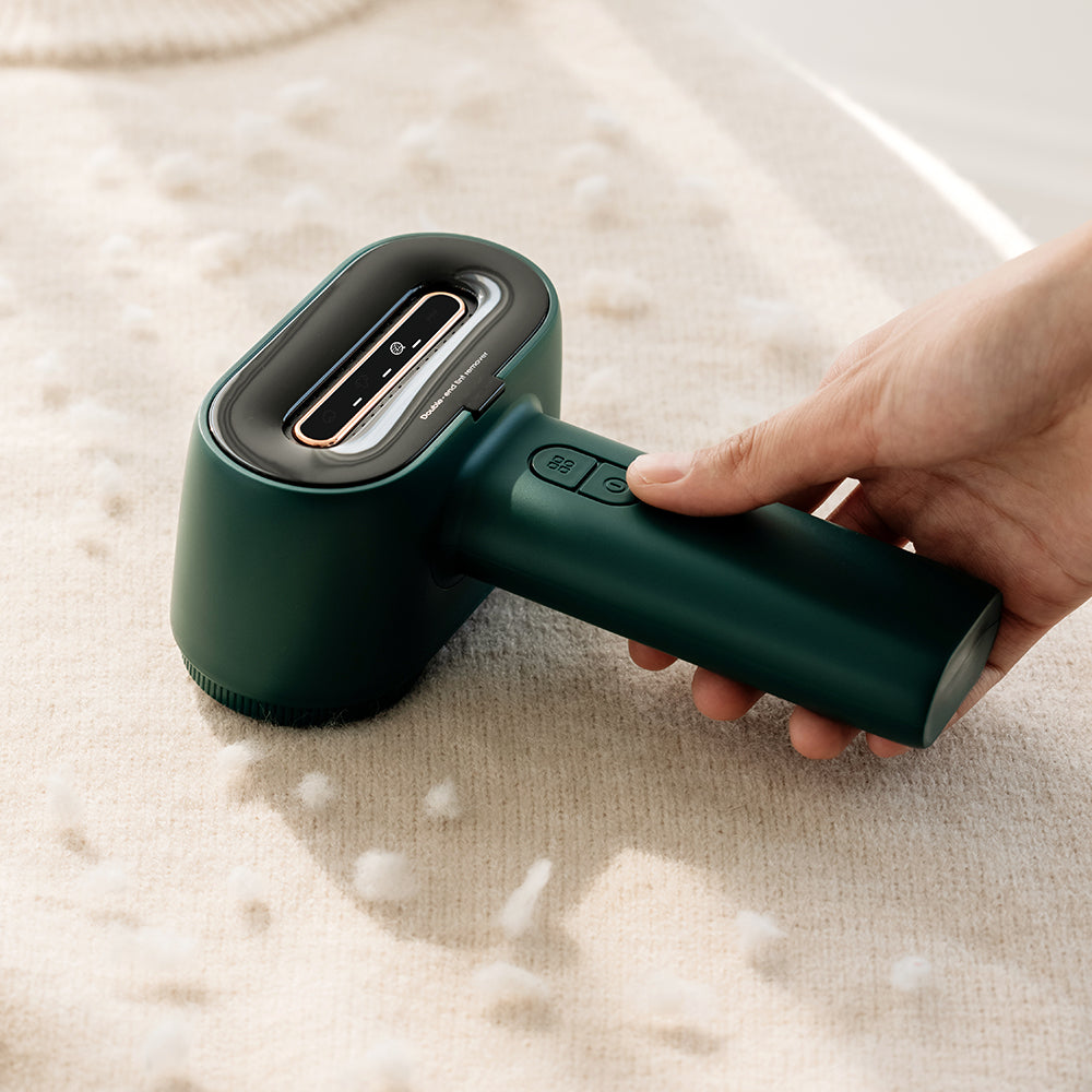 Removedor De Fiapos Elétrico Cabeça Dupla - 3 Velocidade Ajustavéis Para Roupas e Tecidos