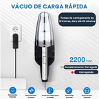 Aspirador Portátil Recarregável "Aspiri" - Grande Potência De Sucção