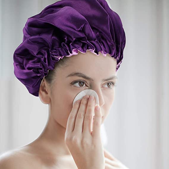 Touca De Cetim Antifrizz: Biofios Dupla Face