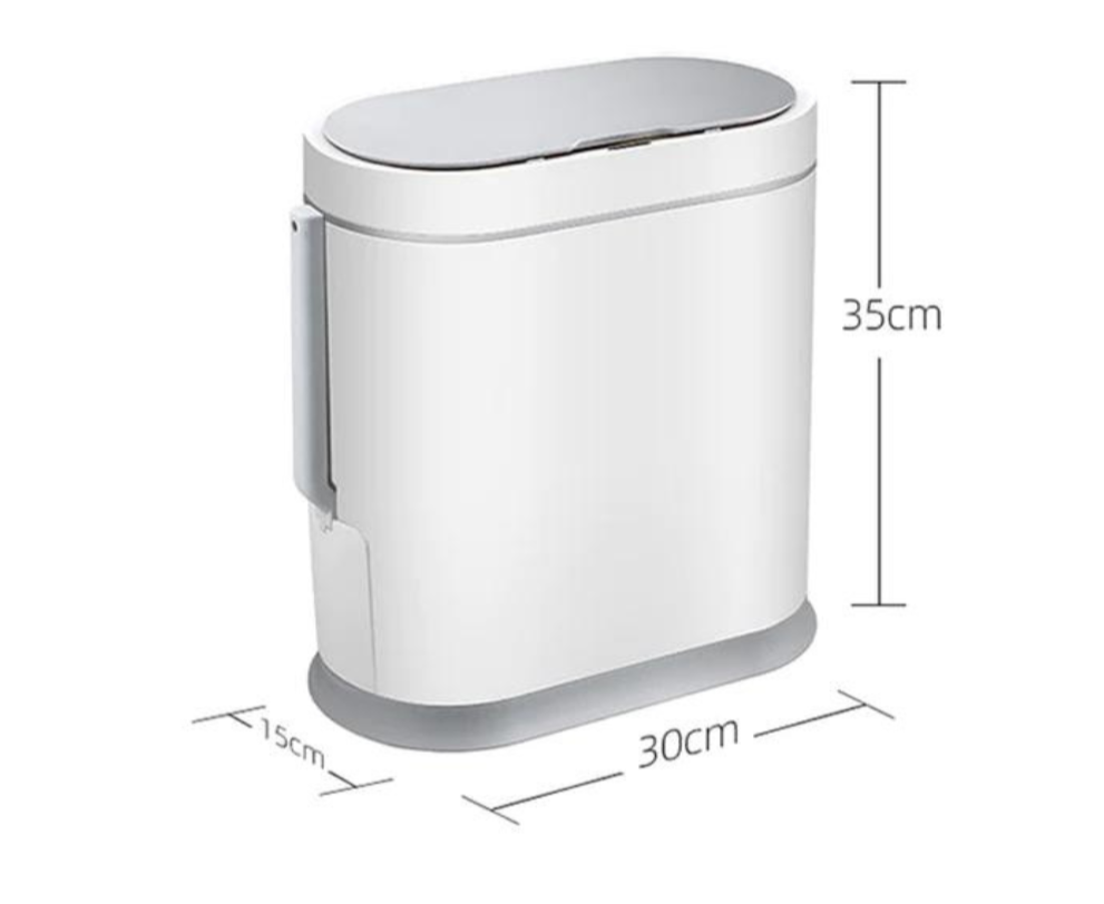 Lixeira Inteligente Com Sensor De Movimento - Automática e Aprova D'Água