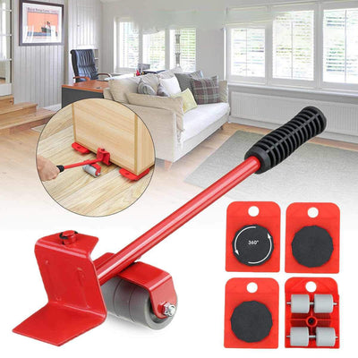 Kit Move Max – Levantador de Móveis Pesados com Rodinhas