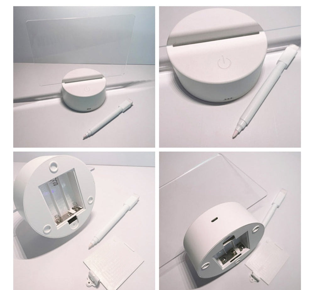 Quadro Criativo - Luminária Para Anotações