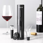 Abridor De Garrafa Elétrico: Saca-Rolhas De Vinho Tinto Automático + Conjunto
