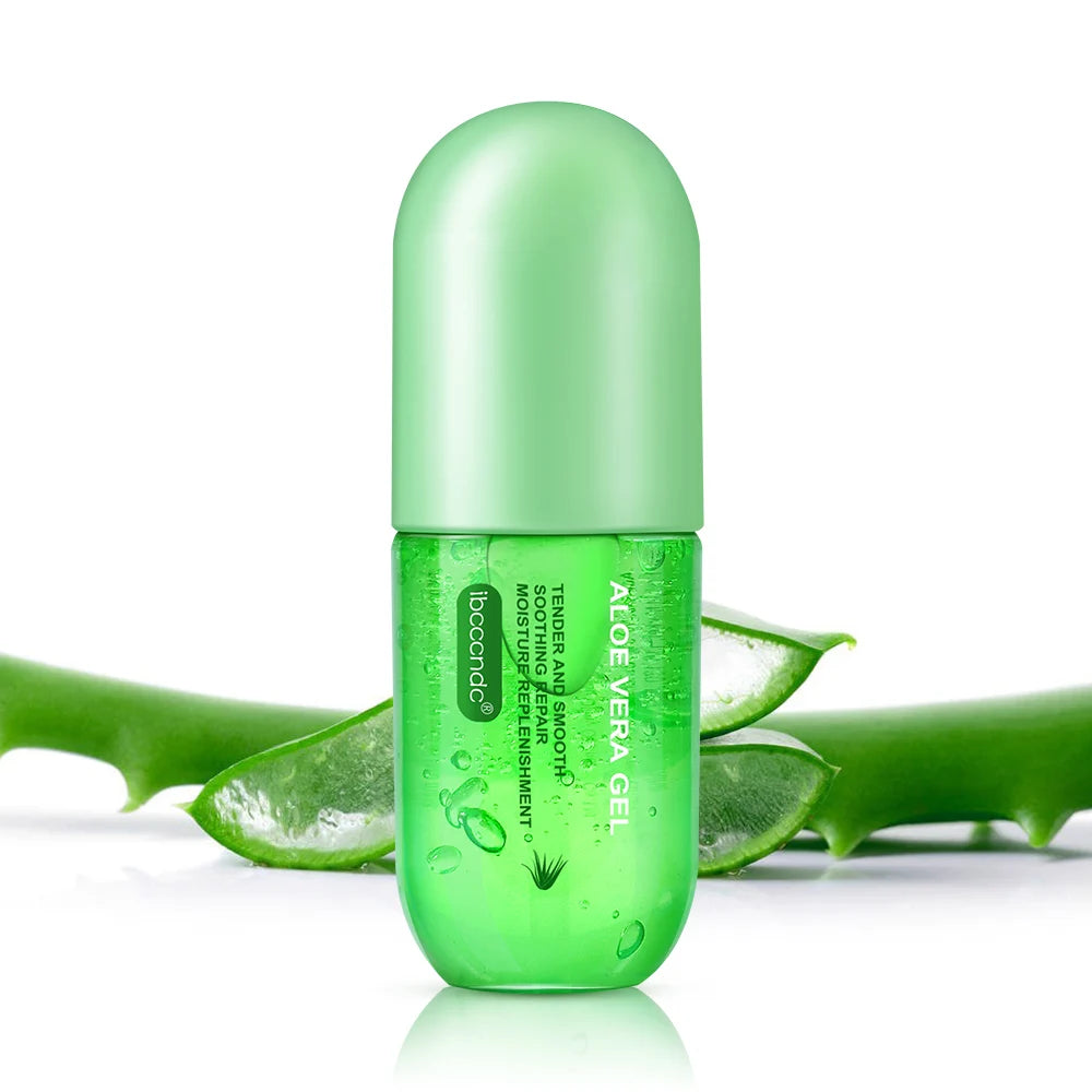 Gel Hidratante Calmante de Aloe Vera – Reparação, Antiacne e Pós-Sol