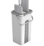 Esfregão Giratório "Flat Mop" - Vassoura Tira Sugeira ( Lavagem Seco/Úmida)