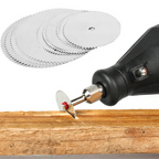 Kit com 10 Discos de Mini Serra Circular para Cortes Precisos