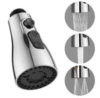 Boca De Torneira Rotativa Para Pia Da Cozinha - "Pull The Spray (Bocal) 3x Funções"