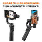 Estabilizador De Celular Anti-Vibração Cardan: " 3 Eixos De Ação "