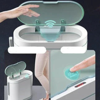 Lixeira Inteligente Com Sensor De Movimento - Automática e Aprova D'Água