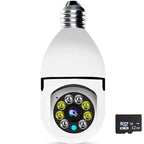 Camêra De Segurança - Lampada Espiã com Conexão Wifi