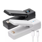 Mini Selador De Saco Plástico - Portátil/ Recarregável e Posterior Magnetico