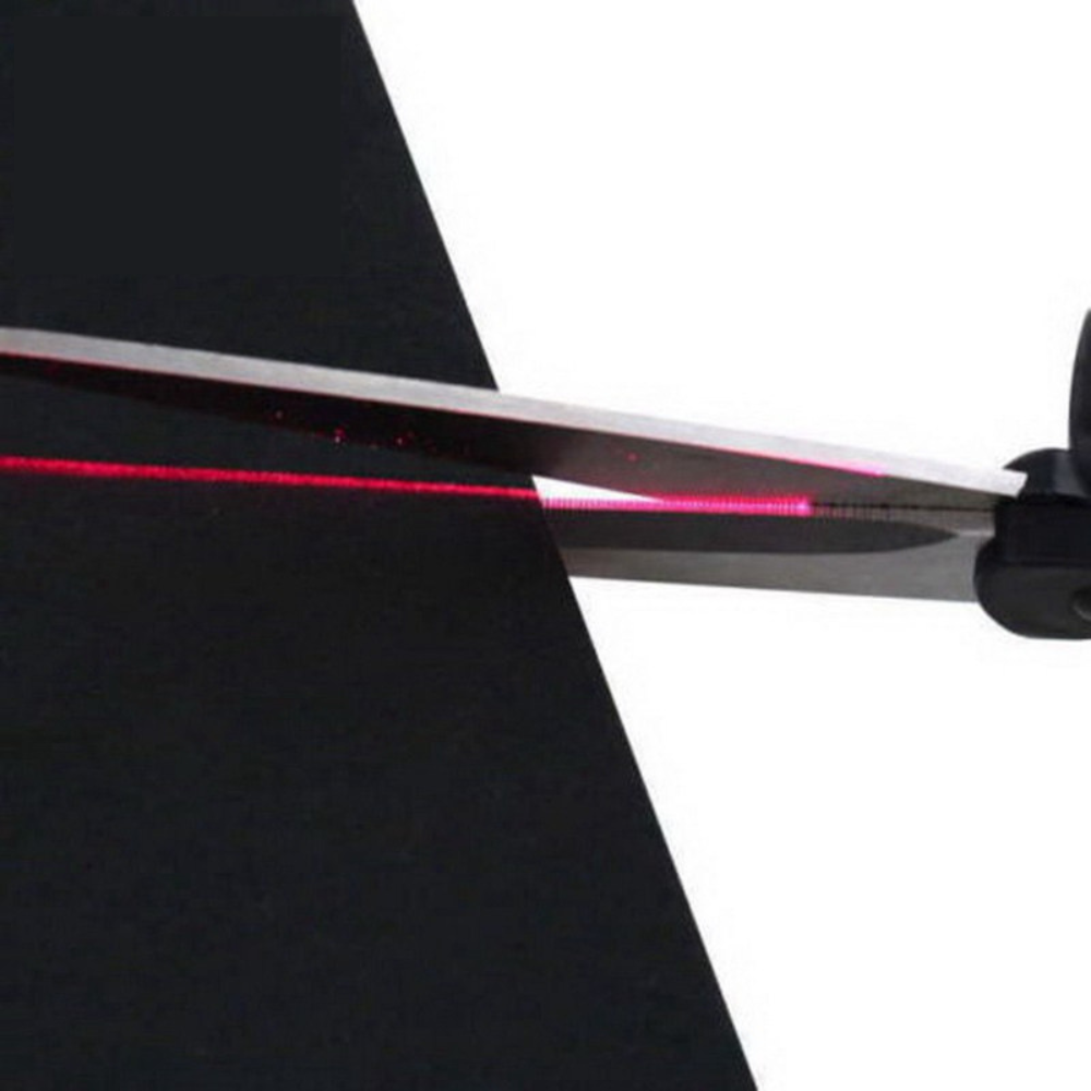 Tesoura Corte Laser Guiado: Corte Em Linha Reta