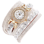 Relógio Infantil Feminino Diamantado a Quartzo - Casual Pulseira Couro " PuStrass "
