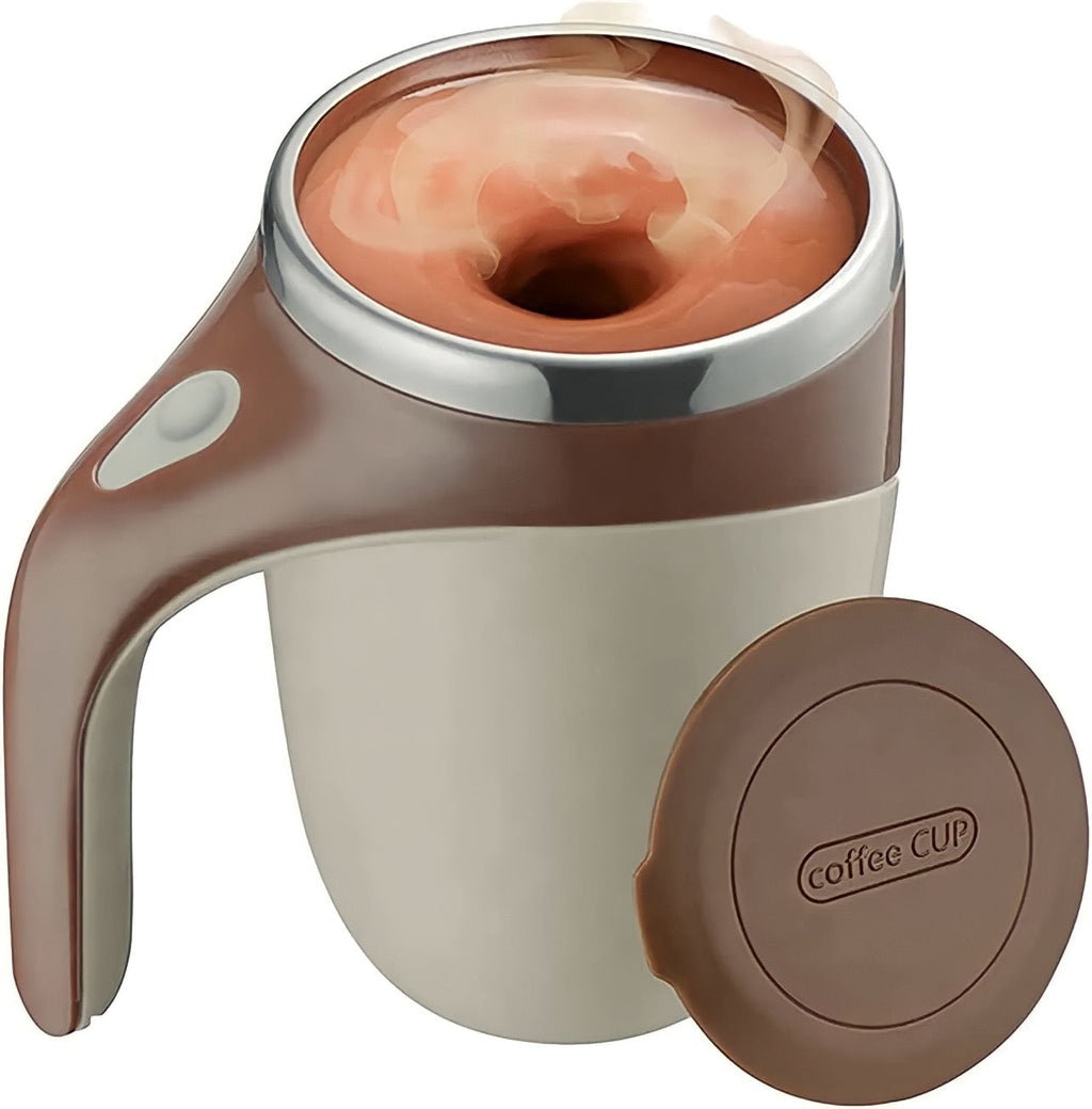 Caneca Térmica: “ Shake Blend ” – Charge Mixer Automático With Battery & Invólucro De Aço Inoxidável (380 ml)