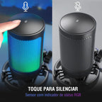 Microfone Condensador Gamer - "FIFINE" Ampligame Modelo A6V