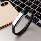 Pulseira Portátil Cabo USB "Dice Braid"- Linha De Dados Conectados