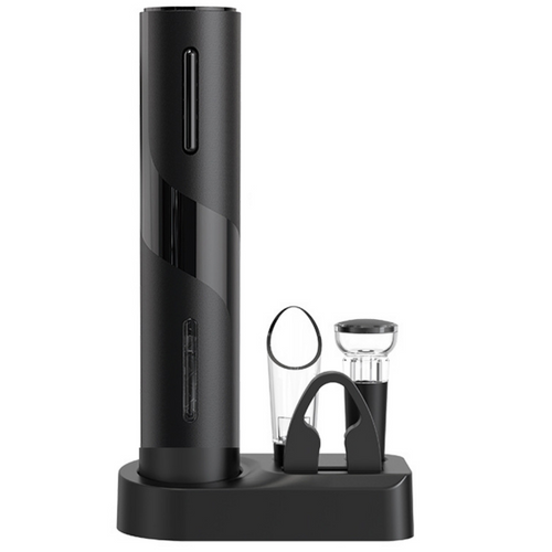 Abridor De Garrafa Elétrico: Saca-Rolhas De Vinho Tinto Automático + Conjunto